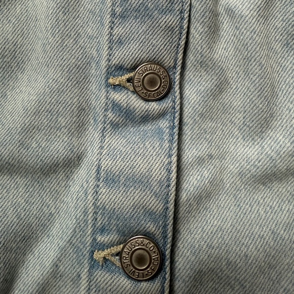 Levi’s Thora Denim Mini Dress size Small NWT - Picture 6 of 7